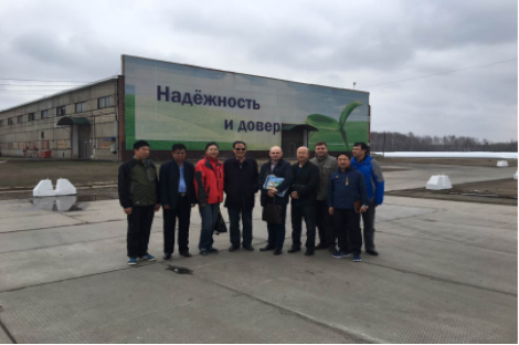 2017年春.東新團隊赴俄啟動種植聯(lián)營項目